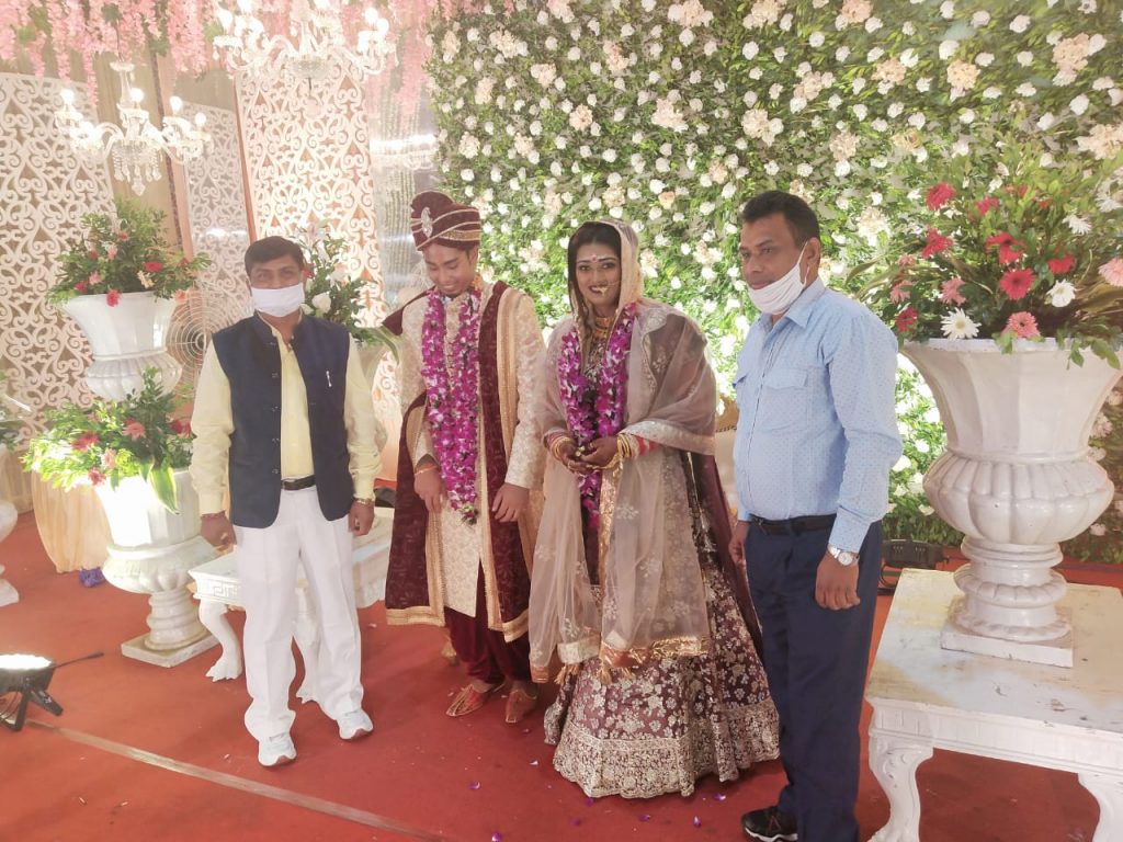 ओलिंपियन दीपिका की शादी में पहूुंचे भोजपुरिया समाज के महामंत्री प्रदीप सिंह, दी बधाई