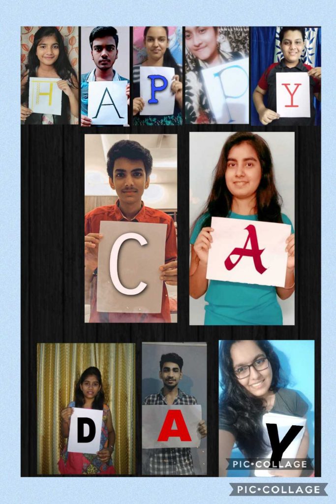 विद्या भारती चिन्मया विद्यालय ने चार्टर्ड स्टाफ दिवस मनाया