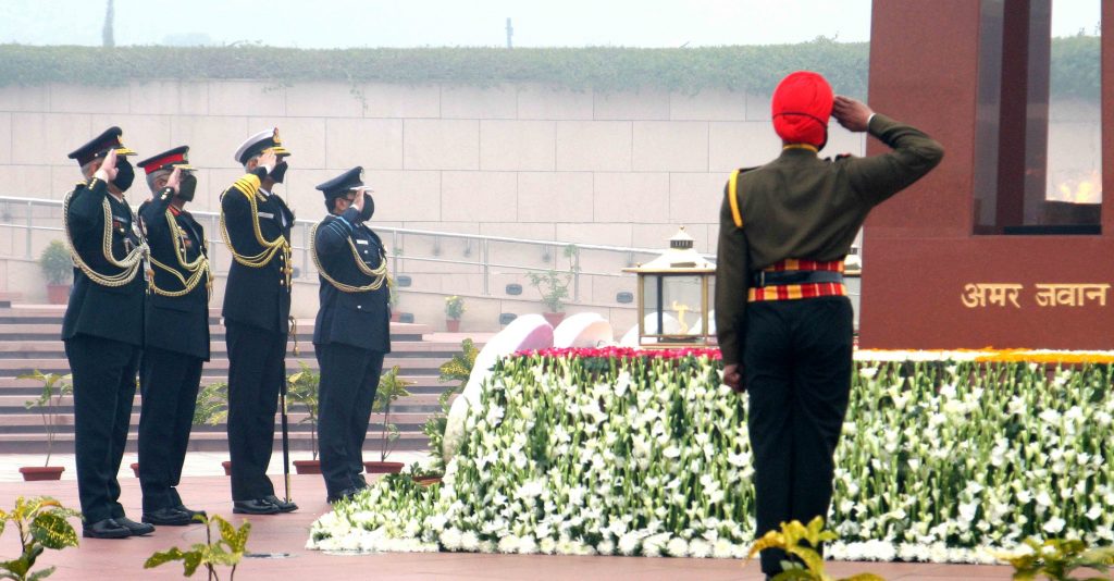 भारतीय सेना ने अपना 73वां सेना दिवस मनाया