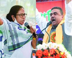 नंदीग्राम : ममता vs सुवेंदु, BJP ने जारी की 57 उम्‍मीदवारों की पहली सूची