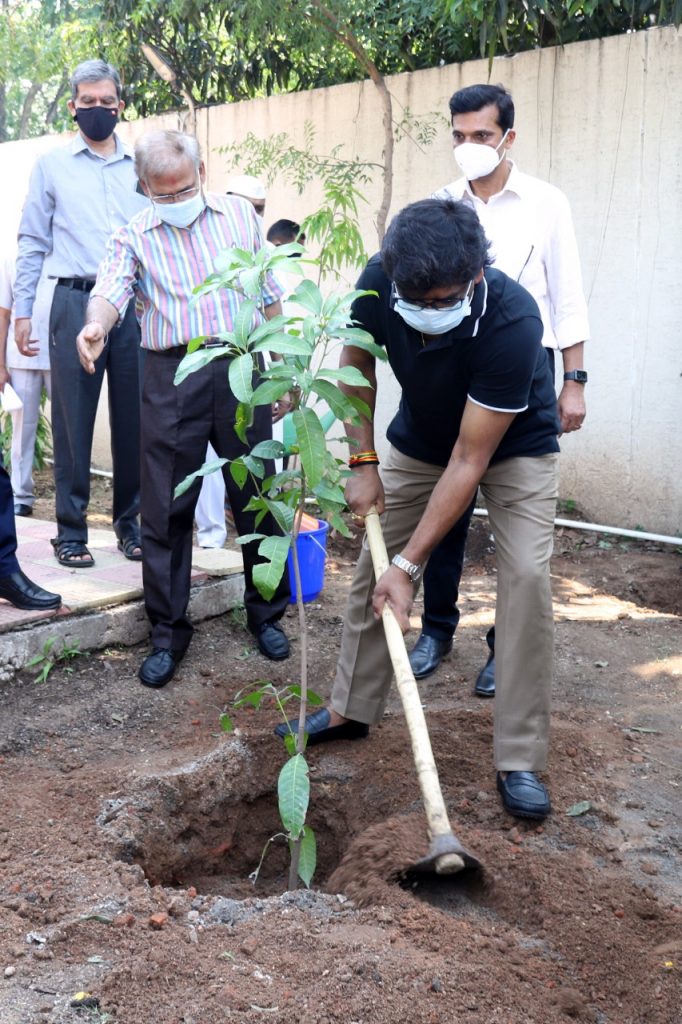 मुख्यमंत्री हेमन्त सोरेन द्वारा विश्व पर्यावरण दिवस के अवसर पर पौधरोपण किया गया